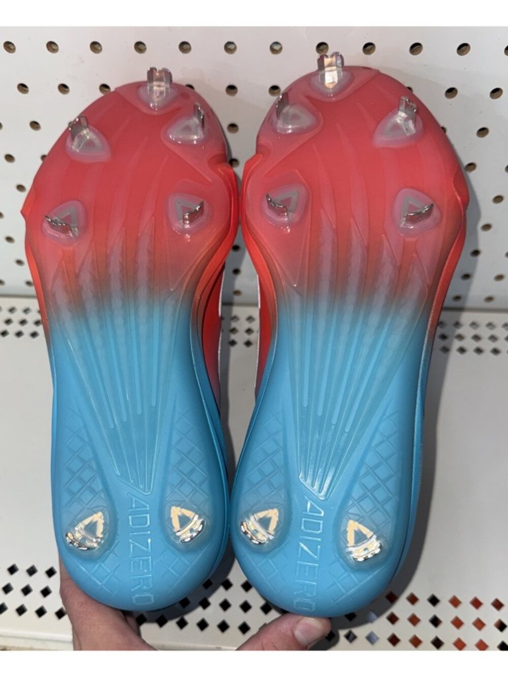 Adidas AdiZero Impact+ 2.0 Candy Pack Mens Metal Baseball Cleats Size 9.5 JQ4258 - Picture 7 of 9